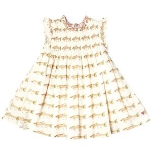 Pink Chicken Rainbow Trout Stevie Dress (Size 4y)